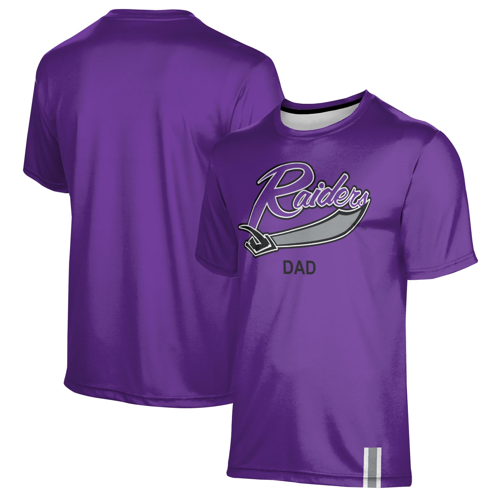 Men's ProSphere Purple Mount Union Purple Raiders Dad Performance T-Shirt