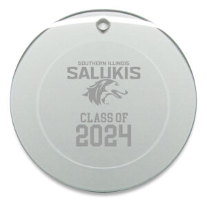Southern Illinois Salukis Class of 2024 3" x 3" Circle Ornament