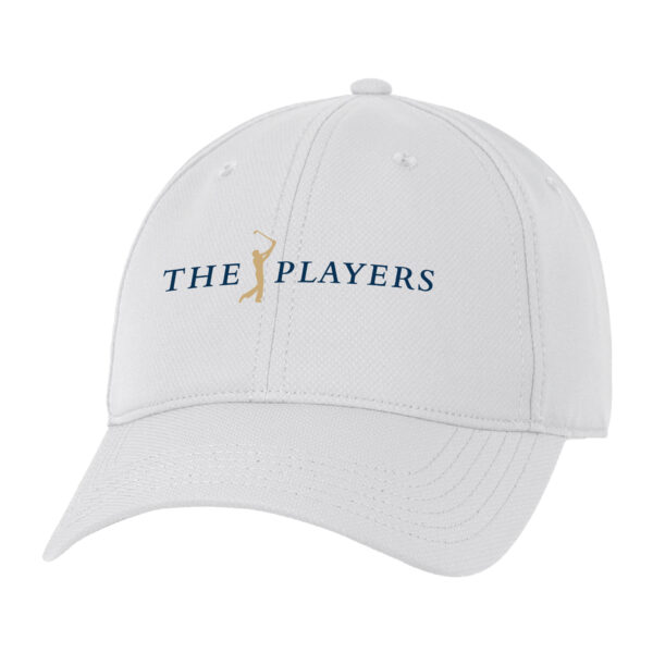 Men's THE PLAYERS  Ahead White  Frio Adjustable Hat - Image 2