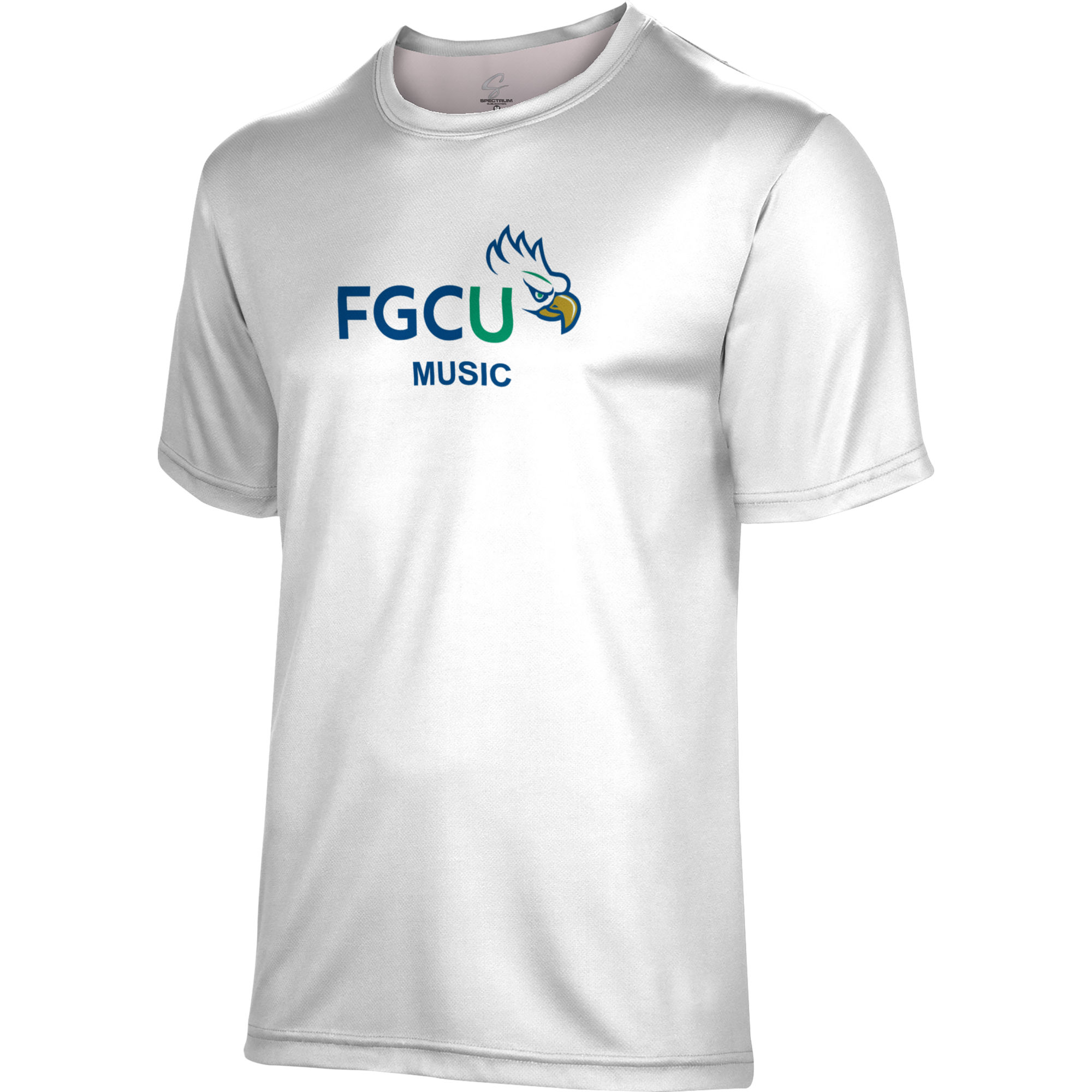 Men's ProSphere White Florida Gulf Coast Eagles Music T-Shirt - Image 3