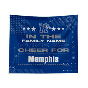Pegasus Memphis Tigers 51" x 60" We Cheer For Personalized Wall Tapestry