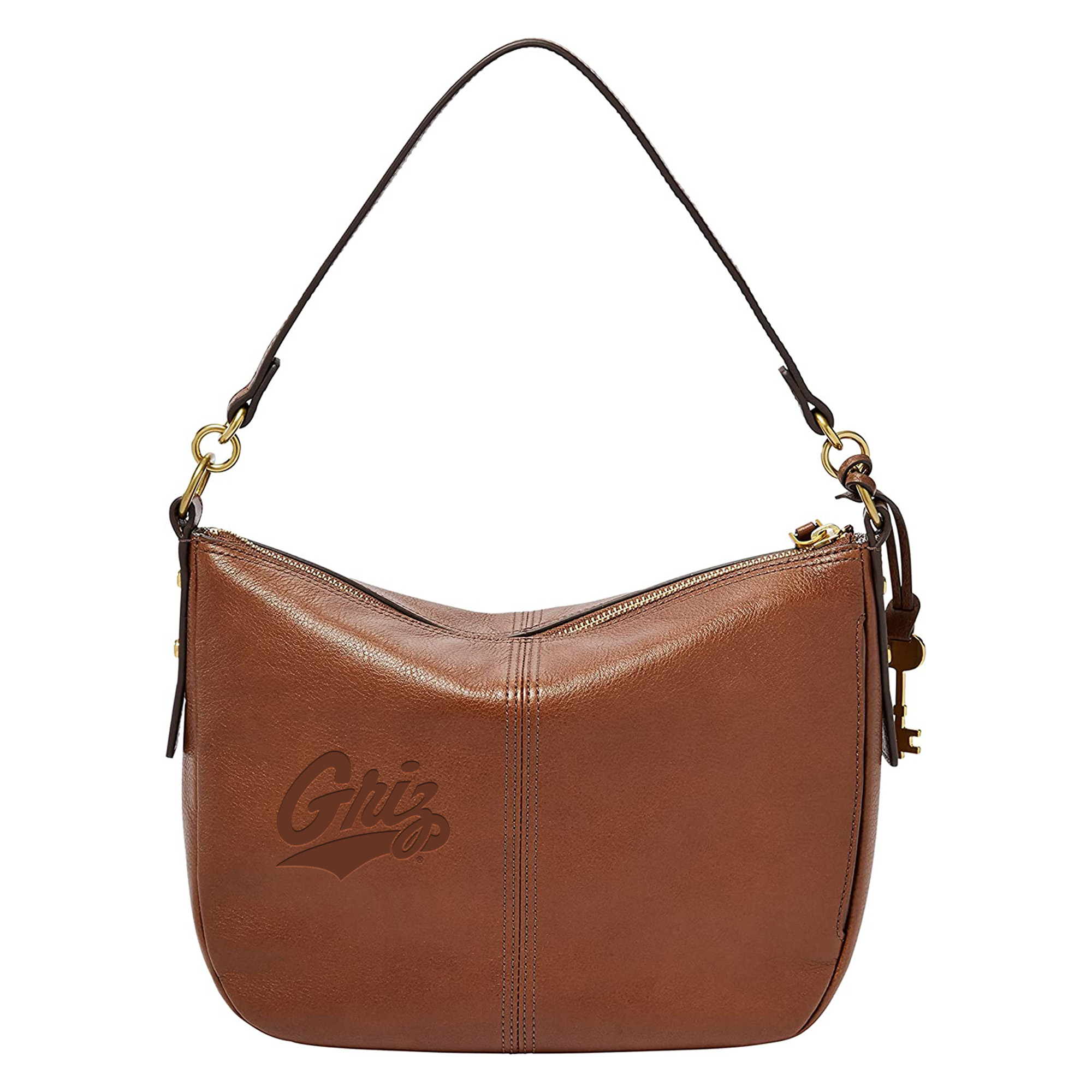 Fossil Brown Montana Grizzlies Jolie Crossbody Bag