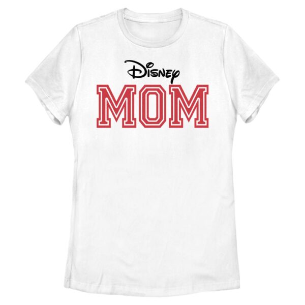Women's Mad Engine  White Mickey & Friends Disney Mom Graphic T-Shirt