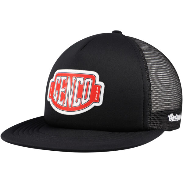 Unisex Contenders Clothing Black The Godfather Genco Pura Co Trucker Snapback Hat