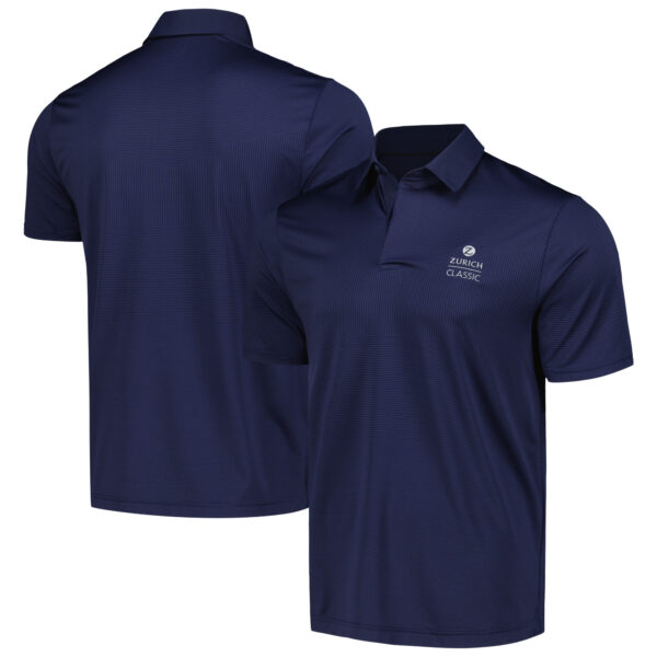 Men's Under Armour Navy The Zurich Classic Tips Jacquard Polo - Image 11