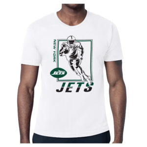 Men's Starter White New York Jets Football Player T-Shirt