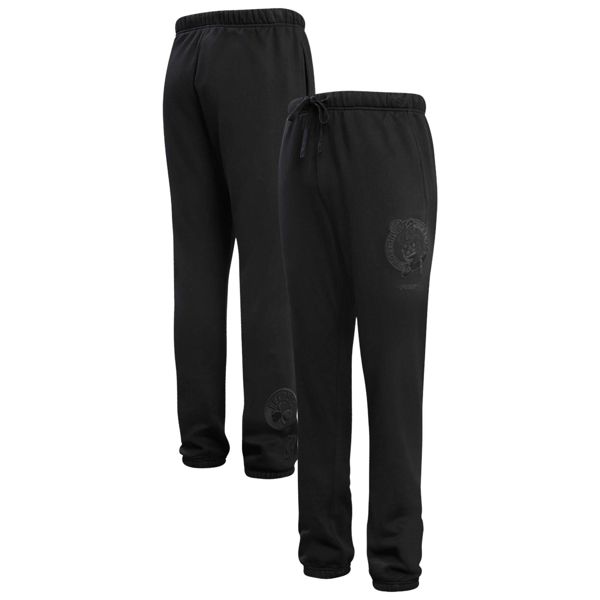 Men's Pro Standard Black Boston Celtics Neutral Fleece Sweatpants