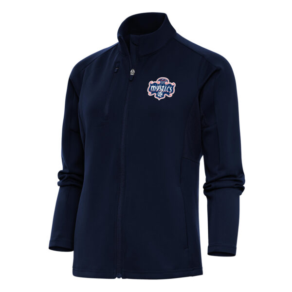 Women's Antigua Navy Washington Mystics Generation Full-Zip Jacket