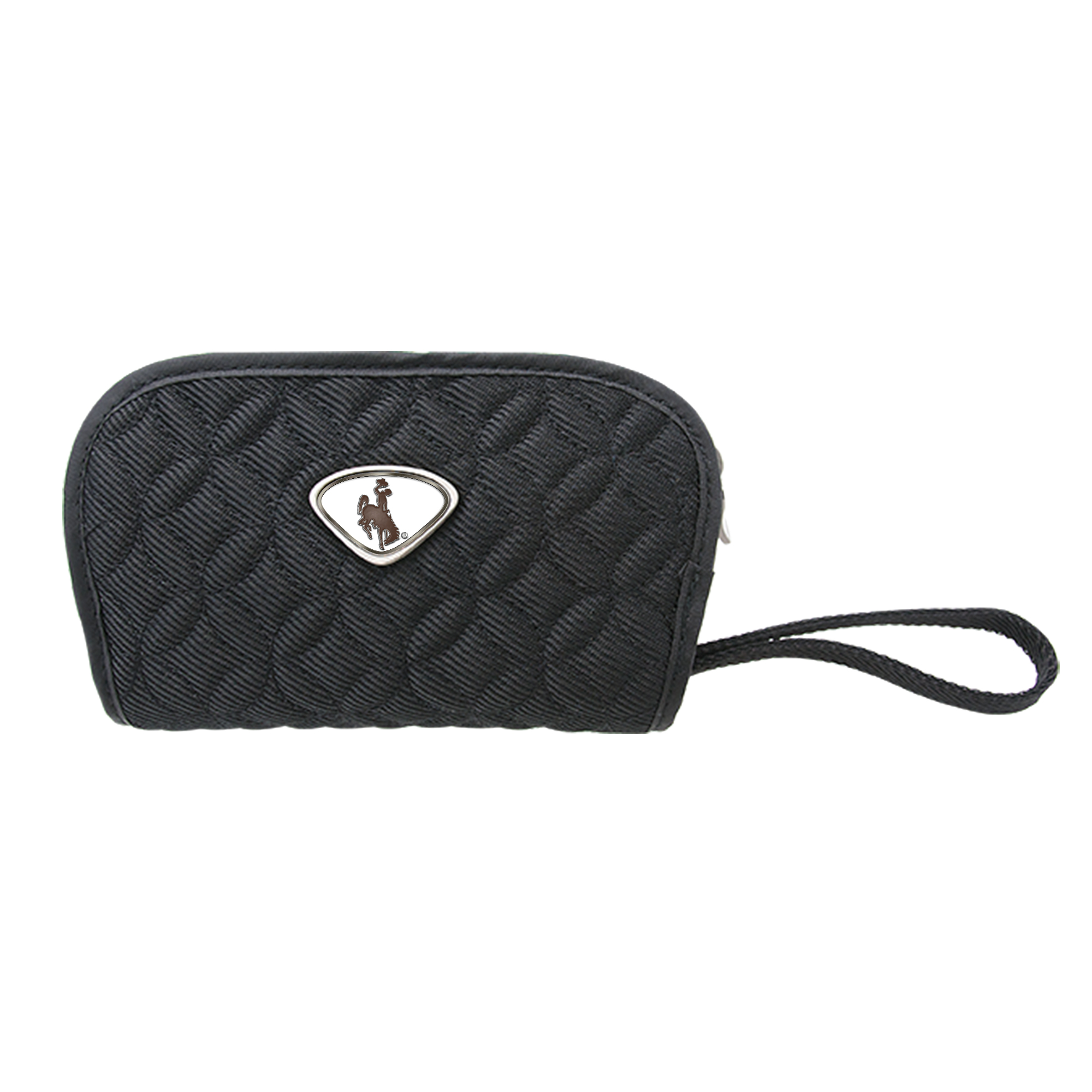 Women's Black Wyoming Cowboys Travel Wallet - Image 2