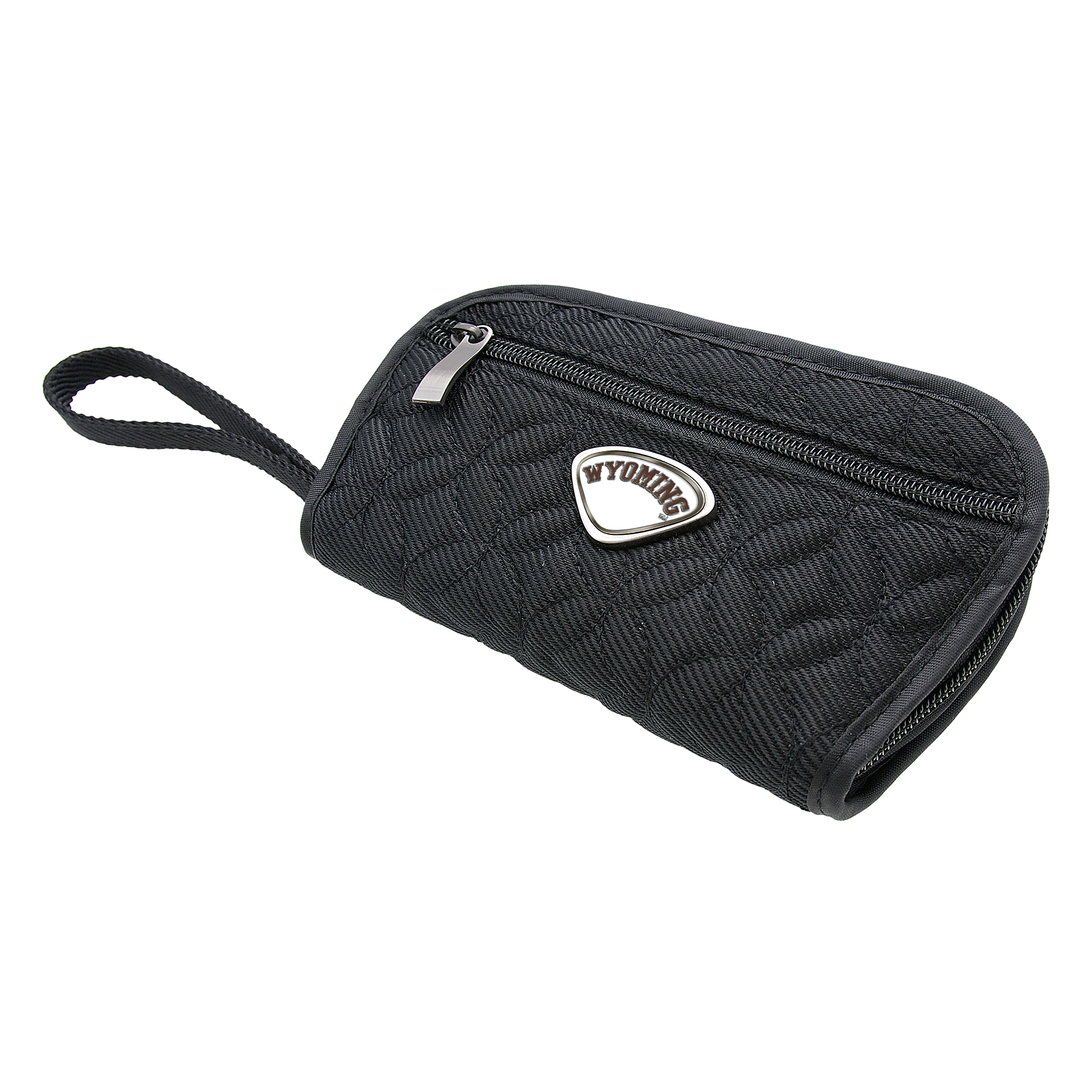 Women's Black Wyoming Cowboys Travel Wallet - Image 3