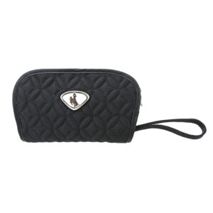 Women's Black Wyoming Cowboys Travel Wallet