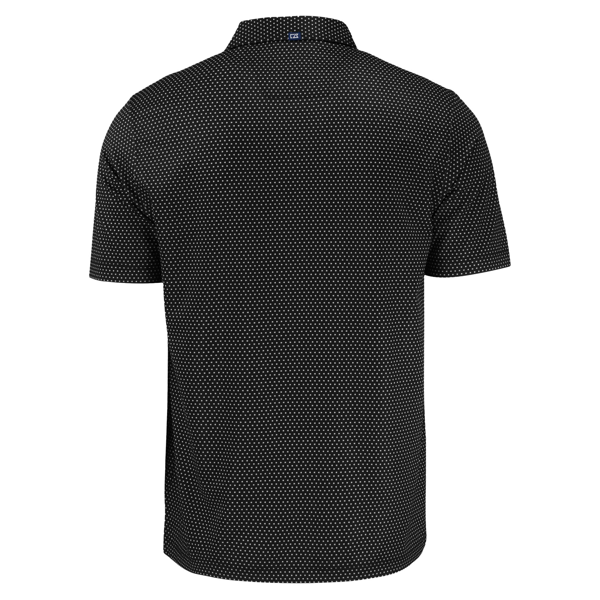 Men's Cutter & Buck Black Pittsburgh Pirates Pike Eco Shadow Check Print - Image 4