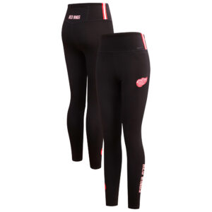 Women's Pro Standard Black Detroit Red Wings Classic Tri-Blend Leggings