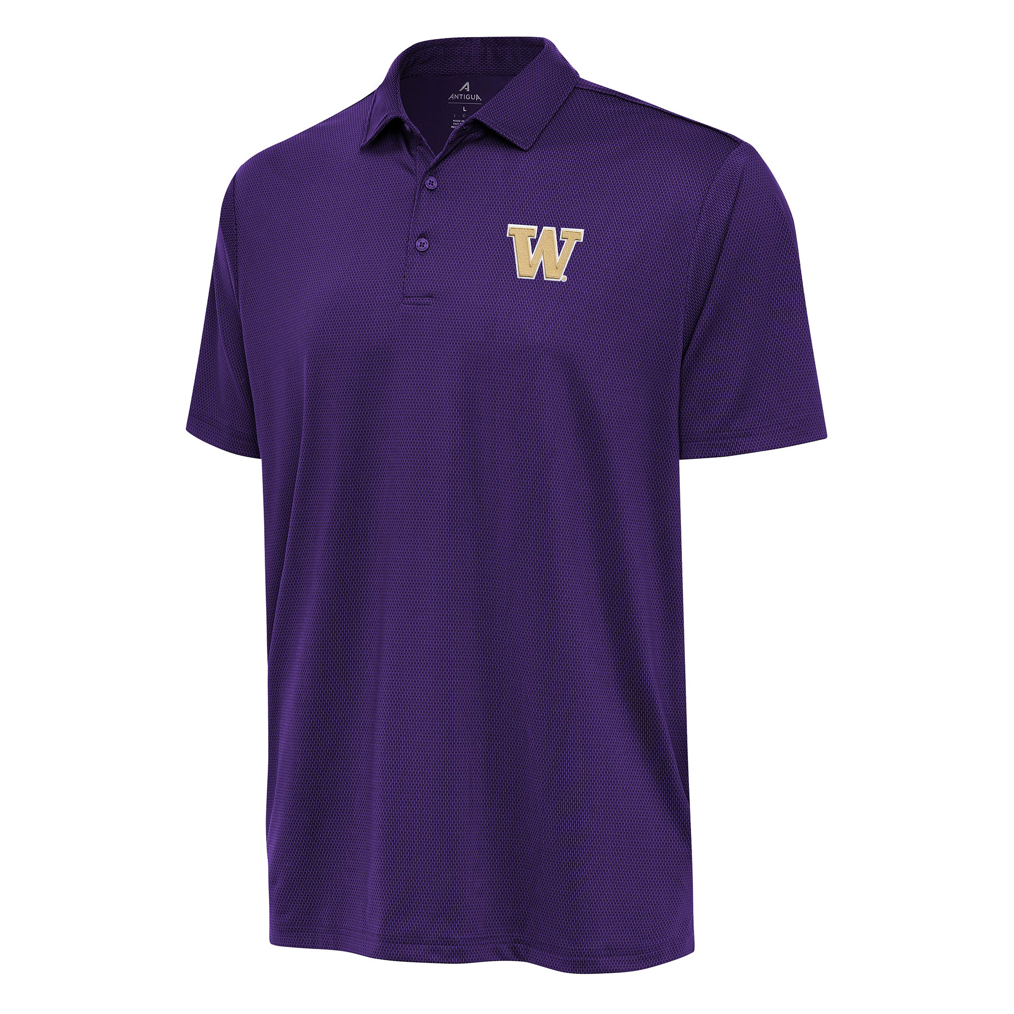 Men's Antigua Purple Washington Huskies Ellipse Polo