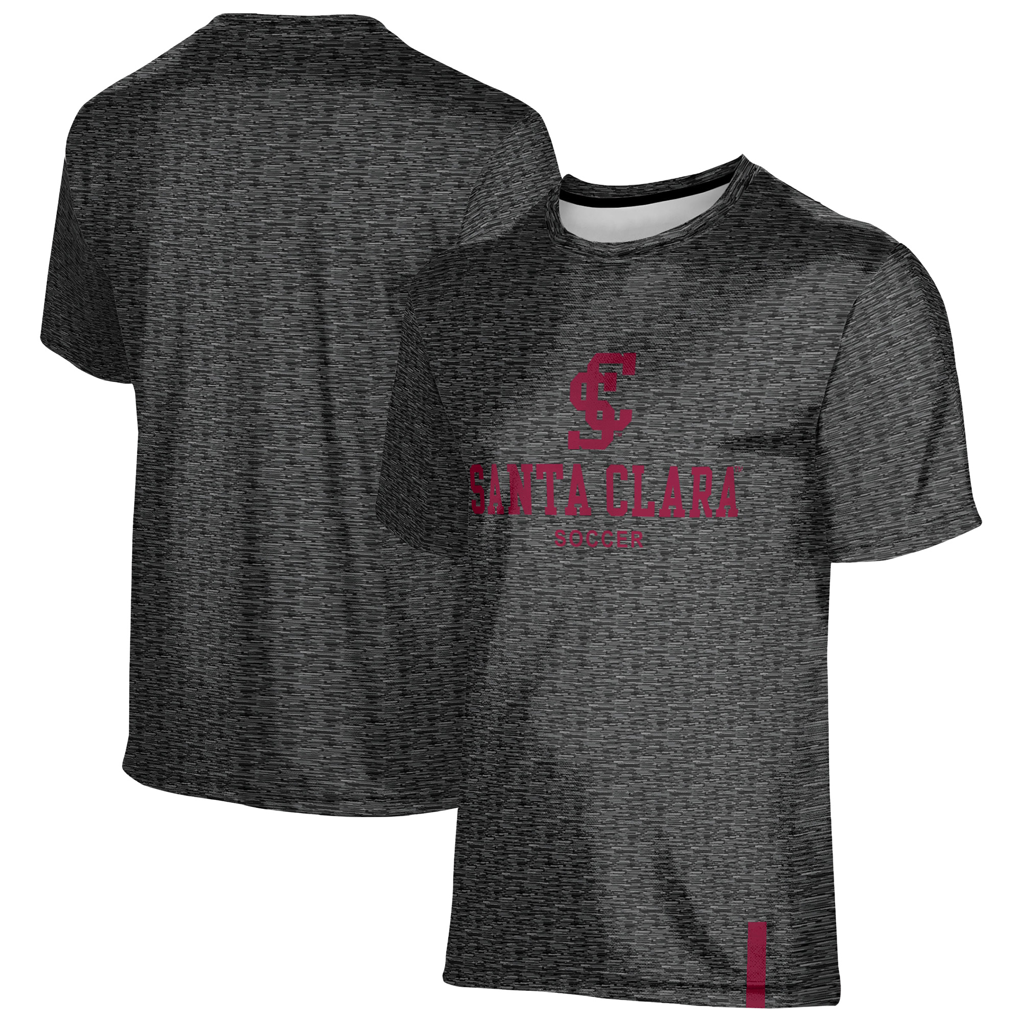 Men's ProSphere Black Santa Clara Broncos Soccer 1.0 T-Shirt
