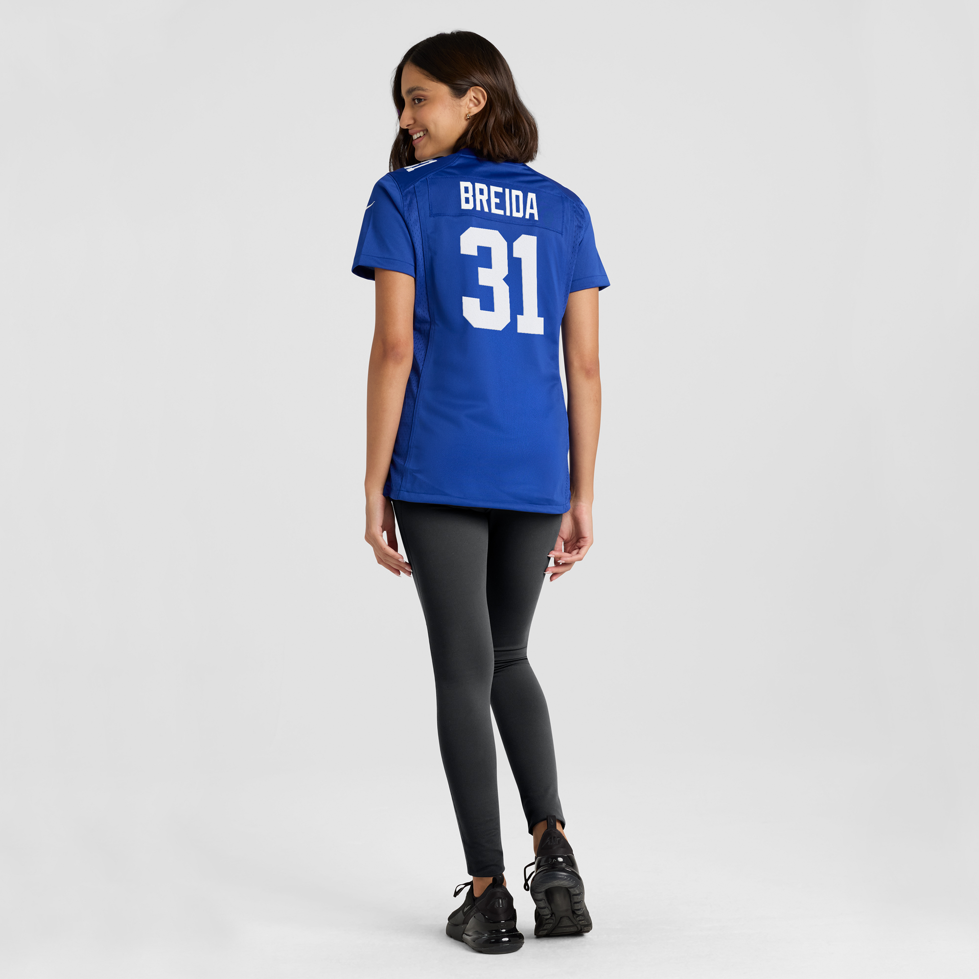 Women's Nike Matt Breida Royal New York Giants Game Jersey - Image 6