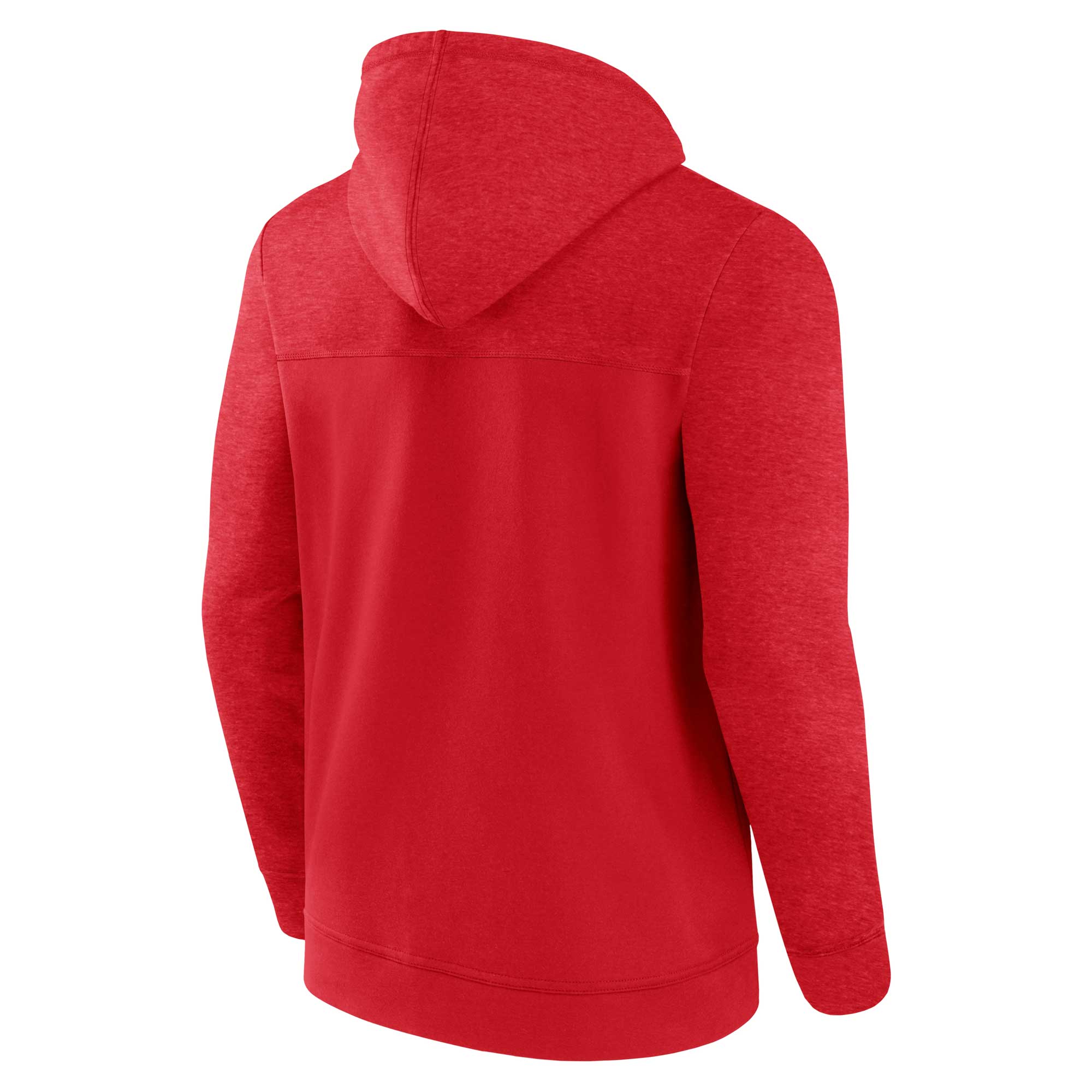 Men's Fanatics Red Cincinnati Reds Offensive Line Up Lightweight Full-Zip Hoodie - Image 4