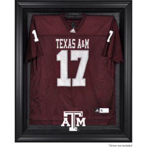 Texas A&M Aggies Black Framed Logo Jersey Display Case