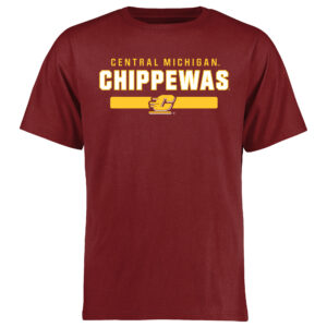Men's Maroon Central Michigan Chippewas Team Strong T-Shirt