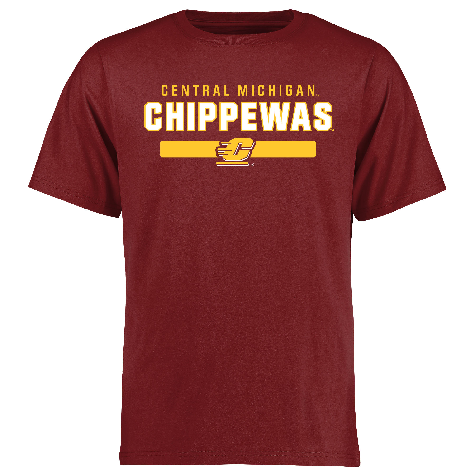 Men's Maroon Central Michigan Chippewas Team Strong T-Shirt