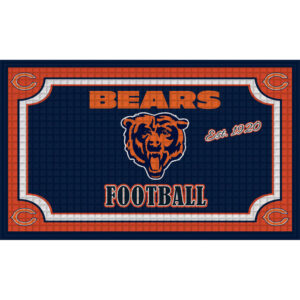 Chicago Bears Embossed Door Mat