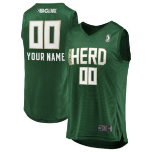 Youth Fanatics Hunter Green Wisconsin Herd Replica Custom Jersey