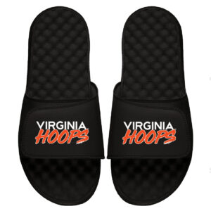 Men's ISlide Black Virginia Cavaliers Hoop Slide Sandals