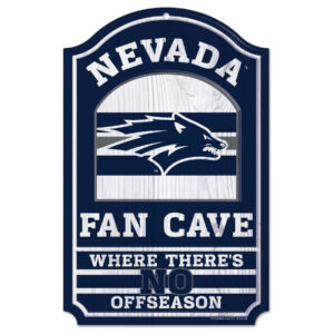 WinCraft Nevada Wolf Pack 11'' x 17'' Team Fan Cave Sign