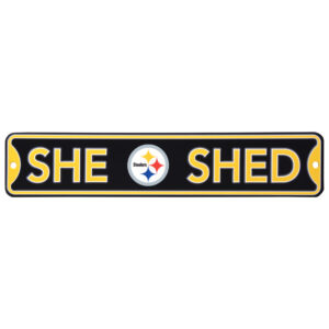 Pittsburgh Steelers 16'' Mini Steel Street Sign