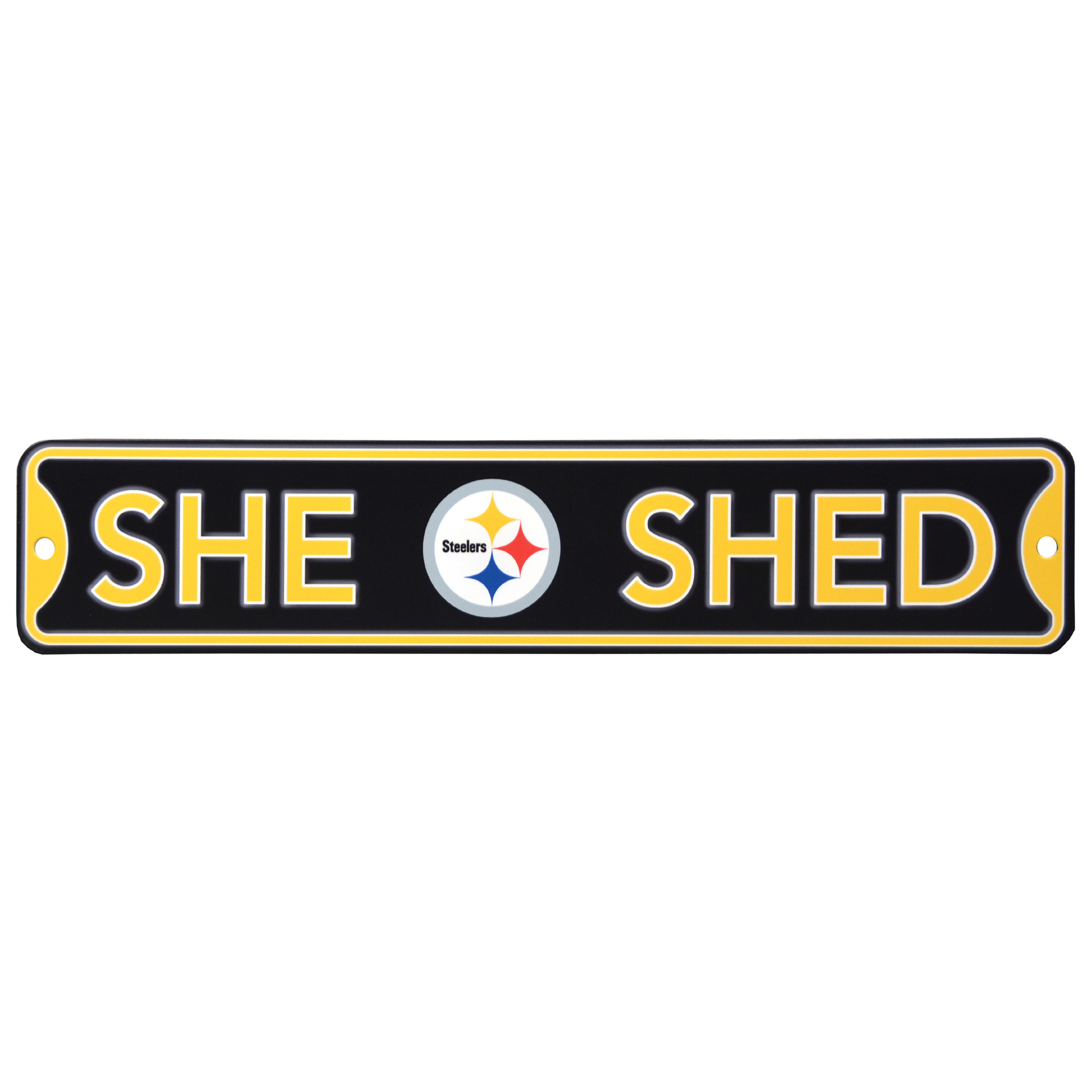 Pittsburgh Steelers 16'' Mini Steel Street Sign