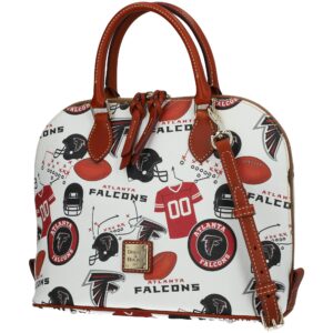 Women's Dooney & Bourke Atlanta Falcons Gameday Zip Zip Satchel