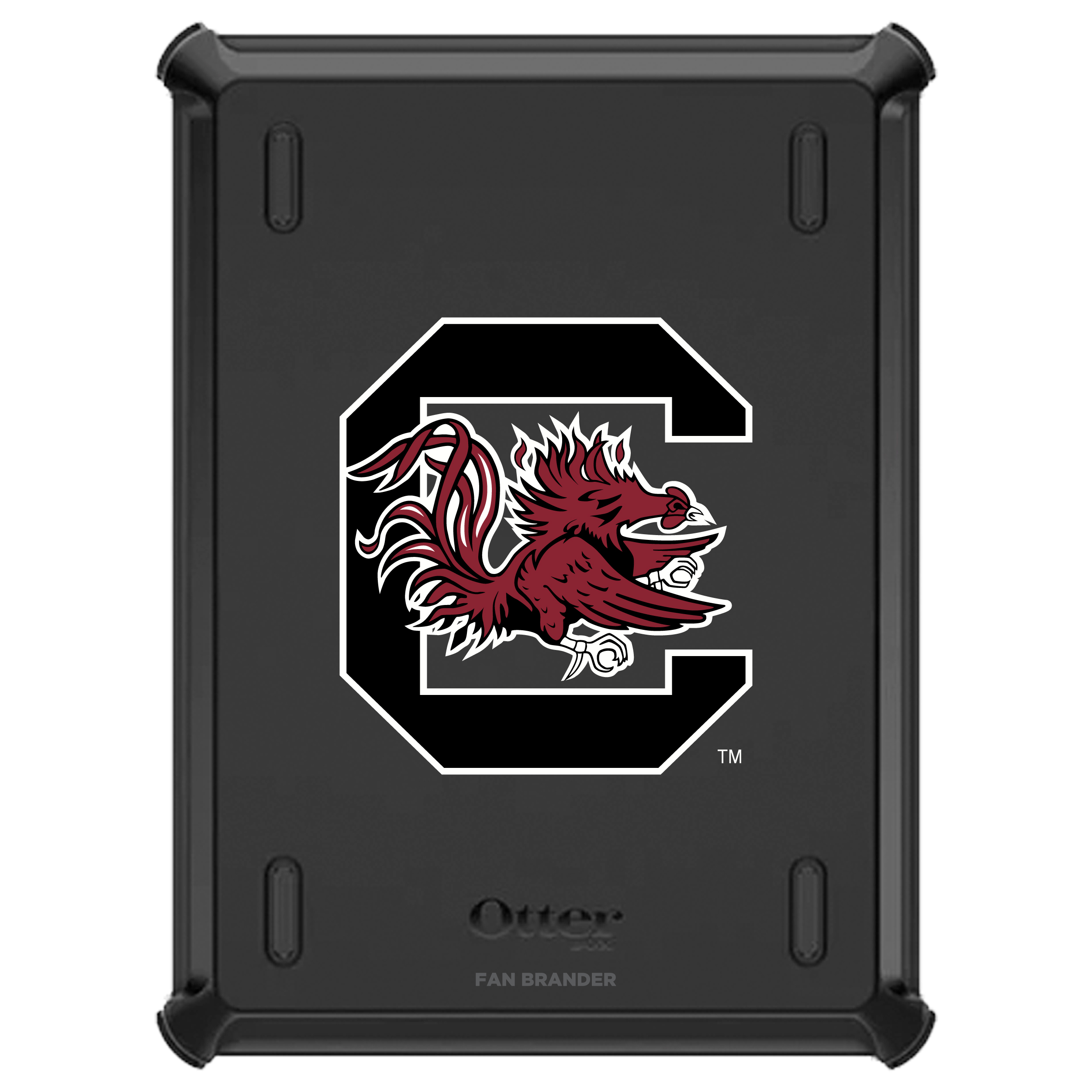 OtterBox Black South Carolina Gamecocks iPad Primary Logo Defender Series Case - Image 11