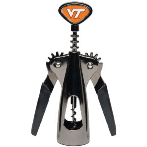 Silver Virginia Tech Hokies Wine Opener
