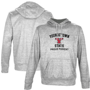 Men's ProSphere Gray Youngstown State Penguins Proud Parent Name Drop Pullover Hoodie
