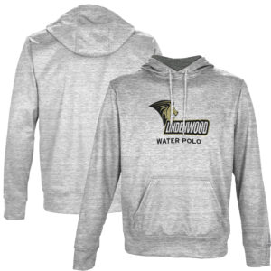 Men's ProSphere Gray Lindenwood Lions Water Polo Name Drop Pullover Hoodie