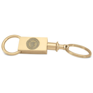 Gold Wittenberg University Tigers Two-Section Key Ring