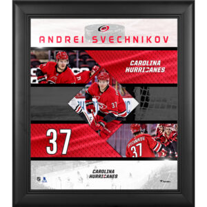 Andrei Svechnikov Carolina Hurricanes Framed 15" x 17" Stitched Stars Collage