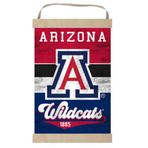 Arizona Wildcats Retro Logo Banner Sign