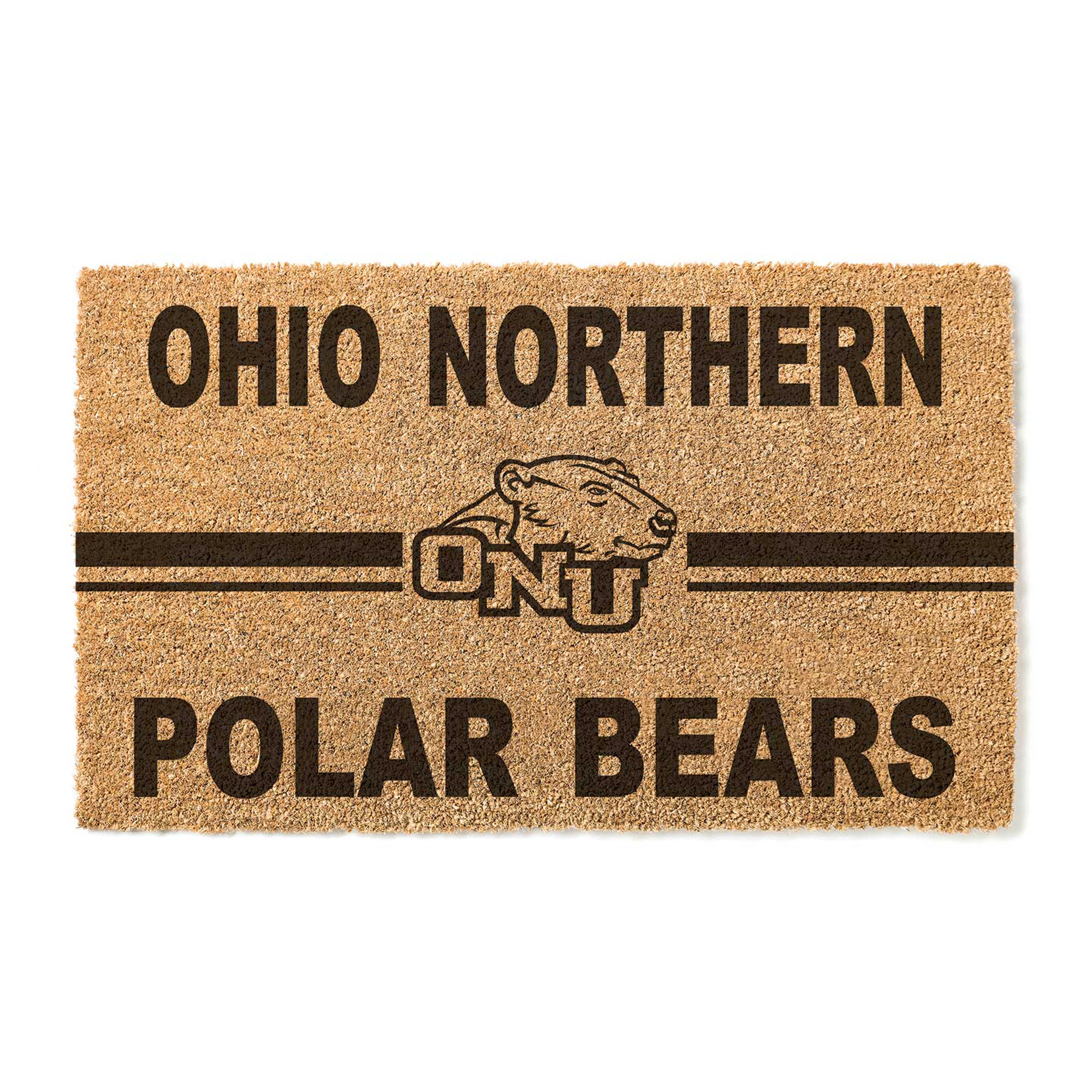 Ohio Northern Polar Bears 18" x 30" Team Logo Doormat