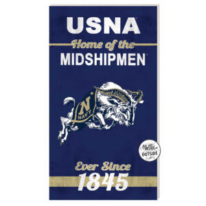 Navy Midshipmen 11'' x 20'' Home Of The Sign