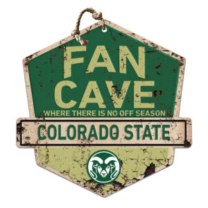 Colorado State Rams 20'' x 20'' Fan Cave Badge Sign