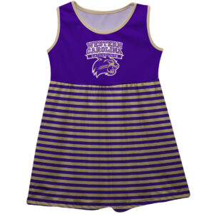 Girls Infant Purple Western Carolina Catamounts Tank Top Dress