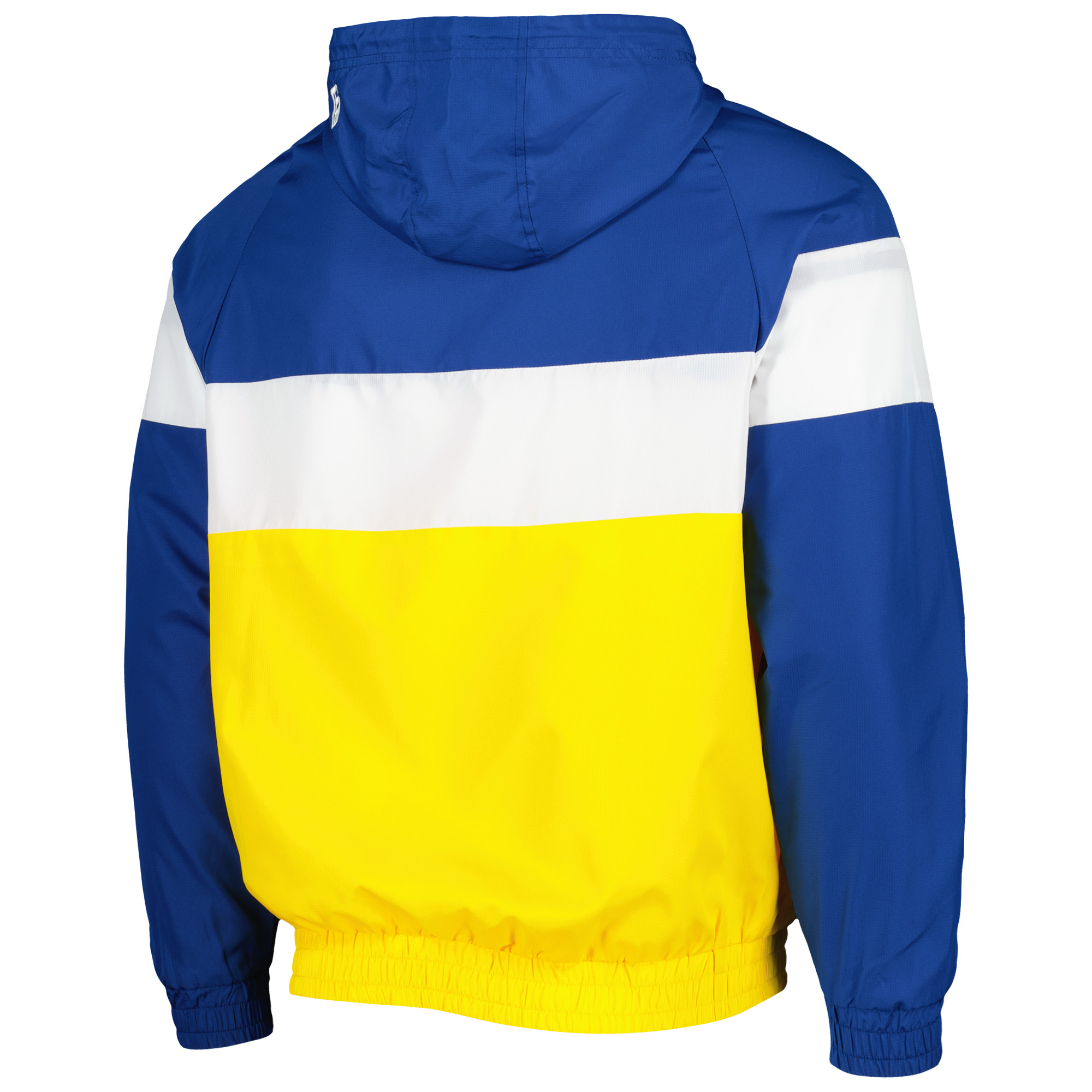 Men's New Era Gold Milwaukee Brewers Raglan Quarter-Zip Hoodie - Image 7
