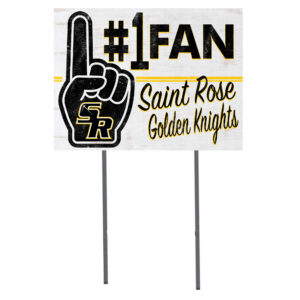 Saint Rose Golden Knights 18'' x 24'' #1 Fan Yard Sign