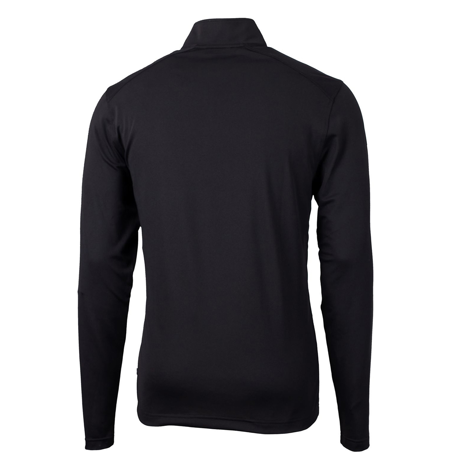 Men's Cutter & Buck Black Northwestern Wildcats Team Big & Tall Virtue Eco Pique Recycled Quarter-Zip Pullover Top - Image 4