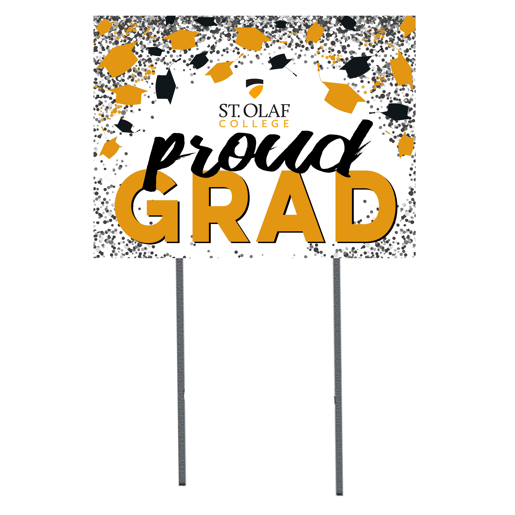 St. Olaf Oles Class of 2023 18" x 24" Yard Sign - Image 7