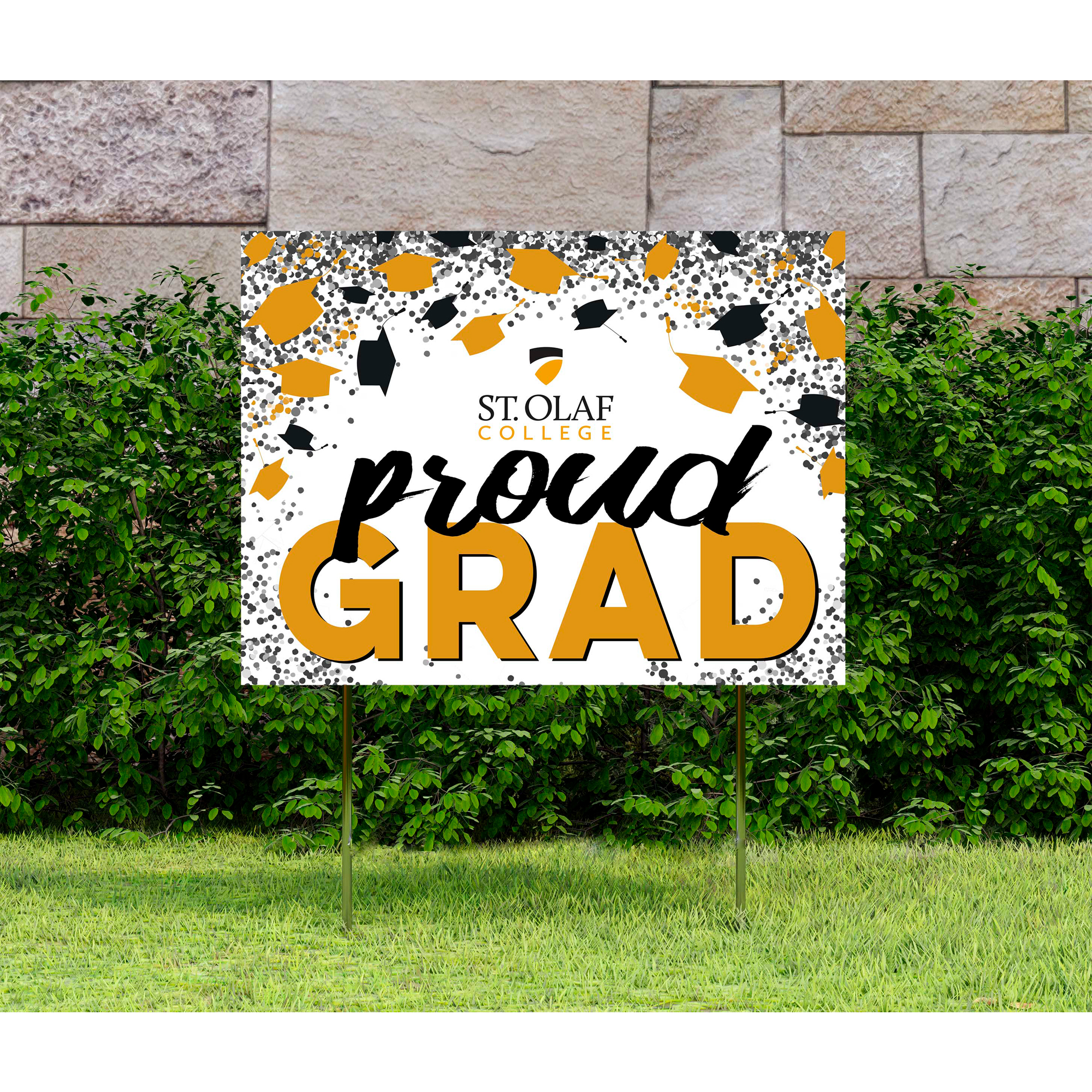 St. Olaf Oles Class of 2023 18" x 24" Yard Sign - Image 8