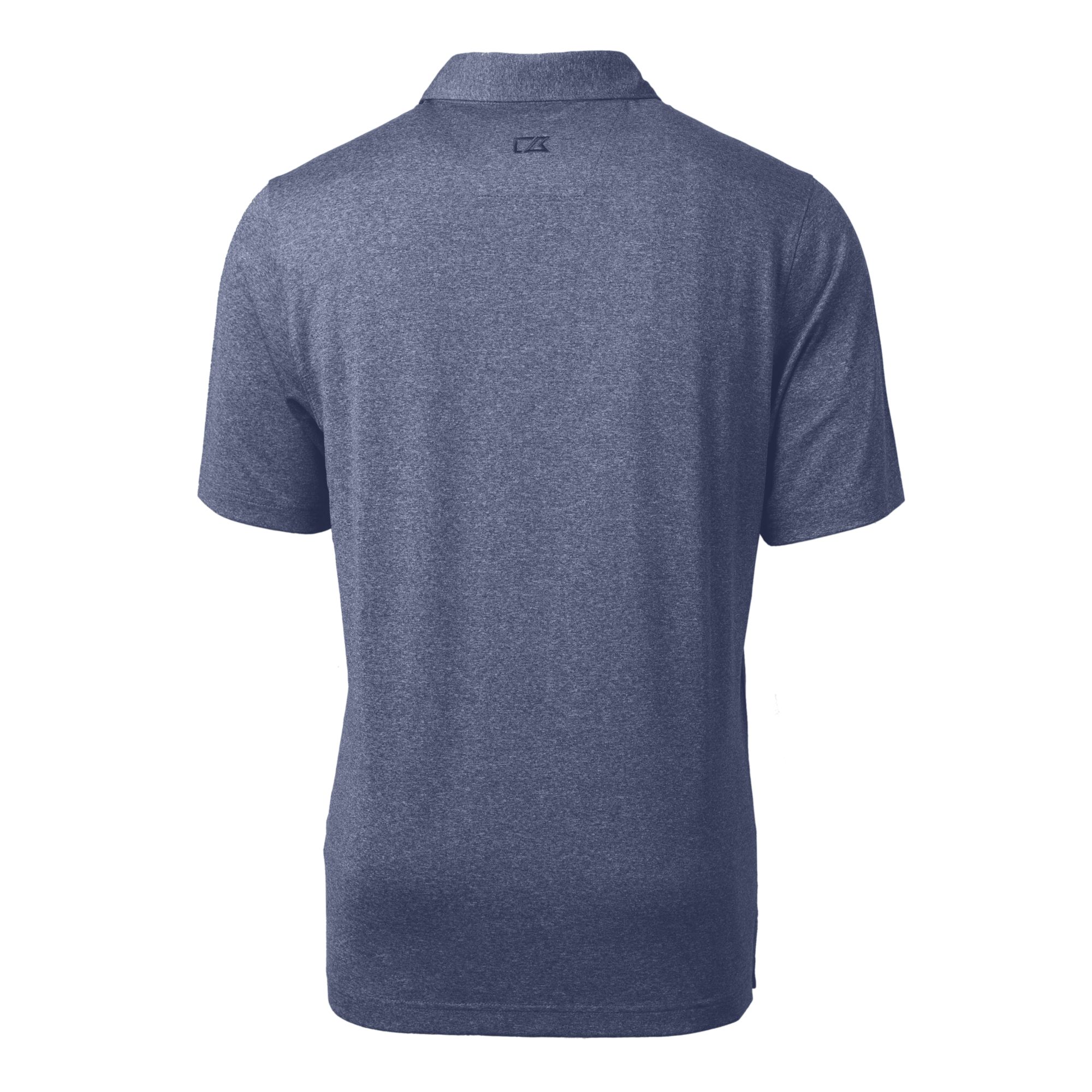 Men's Cutter & Buck Heather Navy Chicago Bears Helmet Forge Stretch Polo - Image 7