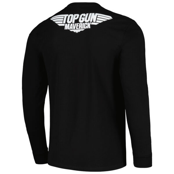 Men's Contenders Clothing Black Top Gun Call Signs Long Sleeve T-Shirt - Image 7