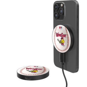 Worcester Red Sox 10-Watt Football Design Wireless Magnetic Charger